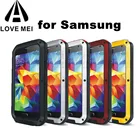 Водонепроницаемый металлический чехол LOVE MEI для samsung Galaxy S10 S21 S20 Plus S20 FE Note 10 20 A20 A30 A40S A8 A6 A70 A50 A51 A71 5G