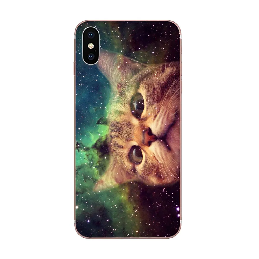 Окрашенные Raibow свет кошачий глаз в космосе для huawei P7 P8 P9 P10 P20 P30 Lite Mini Plus Pro 2017 2018 2019 |