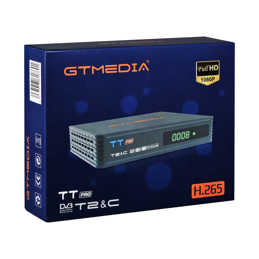 DVB T2/T GTMEDIA TT PRO суши ТВ приемник Поддержка T2/кабель H.264 HD цифровой тюнер YouTube Youporn