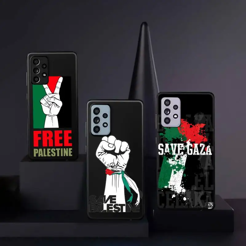 

palestine Phone Case For Samsung A32 A51 A52 A71 A50 A12 A21S S10 S20 S21 Plus Fe Ultra