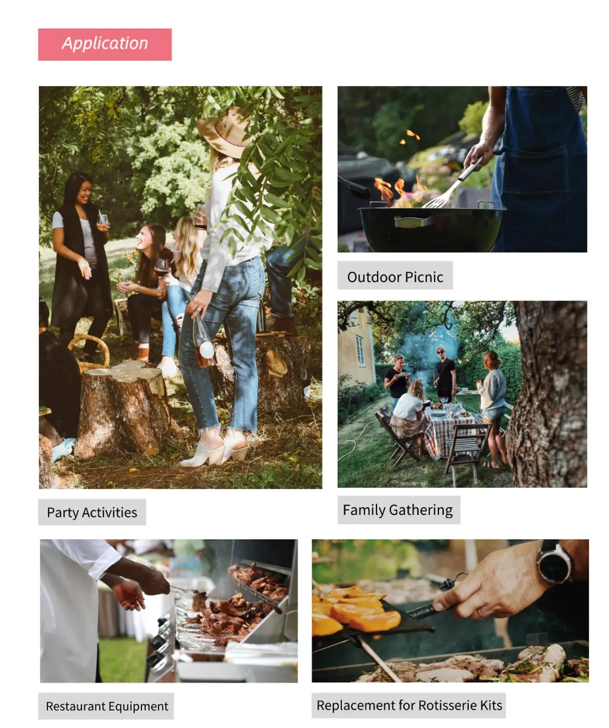 Устройство для гриля 4 5 В постоянного тока 20 кг|Прочие инструменты барбекю| |