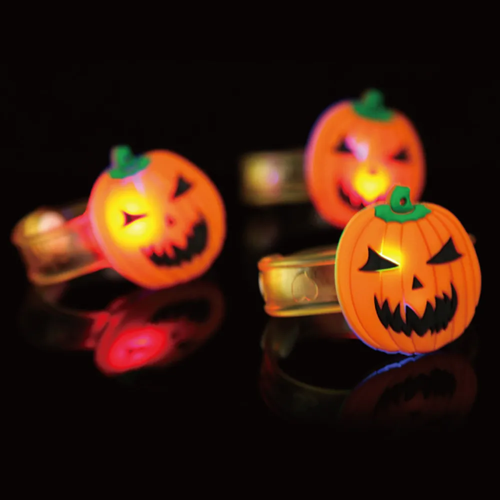 Хэллоуин браслет с тыквой вечерние светящиеся бытовые дети декоративная Тыква