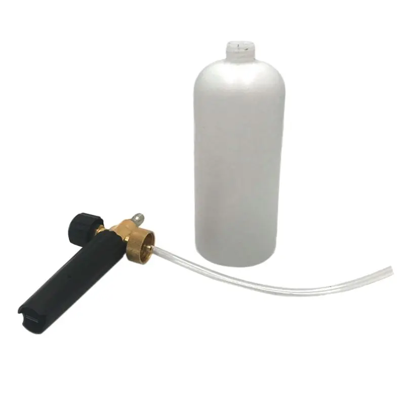 

1/4" High Pressure Snow Foam Lance Jet Car Washer Adjustable Nozzle Soap Dispenser Sprayer Watering Spray Sprinkler