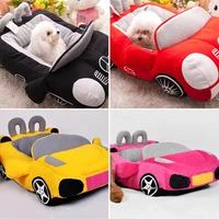 cool pet dog bed fashion car shape cat nest soft puppy house warm cushion for teddy chihuahua kennels kitten padded sofa
