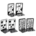 Креативная металлическая подставка для книг в форме дерева, стойка-органайзер для стола, нескользящая стойка для хранения книг