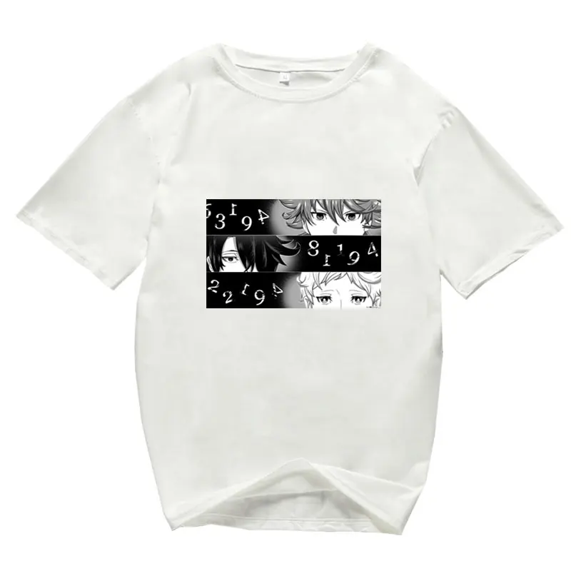 

Neverland Game Boy Summer Cartoon T-Shirt Tops Round Neck Funny Men Casual White Clothing