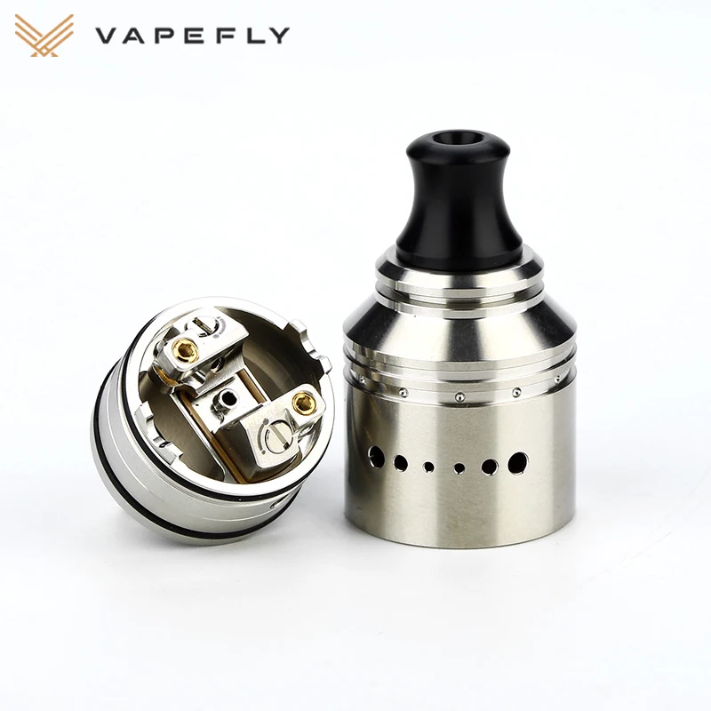 Оригинальный Vapefly Holic MTL RDA vape Tank Емкость 1 мл 510 нить сверху наполнение с одной
