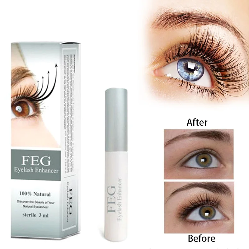 

FEG 2021 New 100% Pure Natural No Added Eyebrows And Eyelash Enhancer Essence To Enlarge The Eyes For Thick Hair Grows Naturally