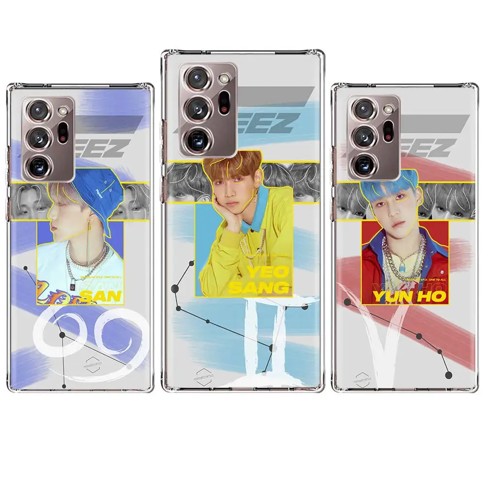 Чехол для телефона Ateez Kpop Song Mingi Samsung Galaxy Note 20 Ultra 10 Plus 8 9 F52 F62 M62 M21 M31S M30S M51 | Мобильные