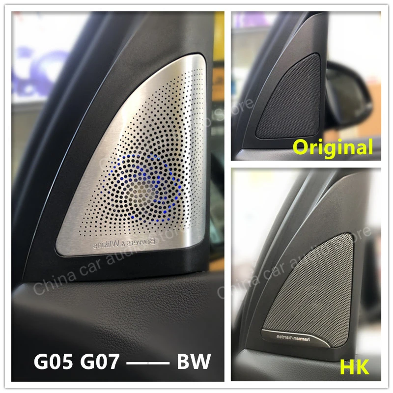 Светодиодный центр Управление Панель для BMW G05 X5 G06 X6 G07 X7 серии крышка освещение