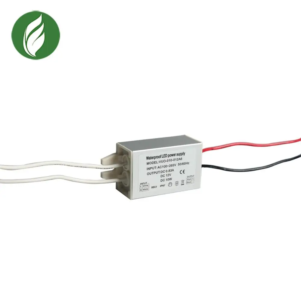 

Customizable packaging small mini power supply 10w 12vdc constant voltage led transformer driver