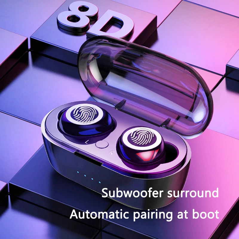 TRER Bluetooth наушники сенсорный Управление Водонепроницаемый Беспроводной