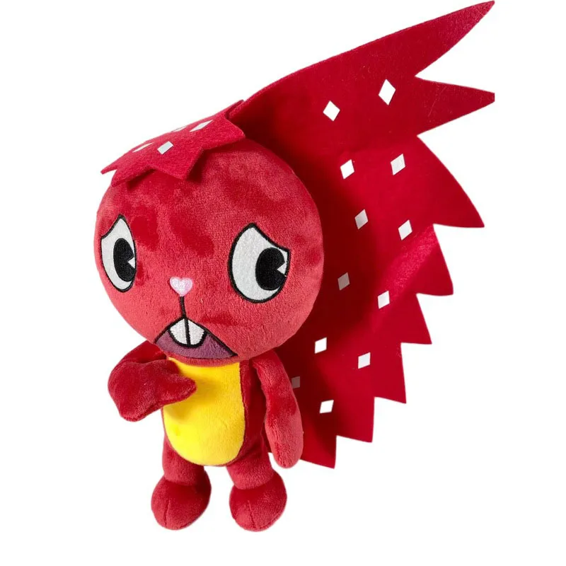 

Happy Tree Friends HTF Flaky 11 inches Anime Red Stuffed & Plush Cartoon Doll Christmas Gift