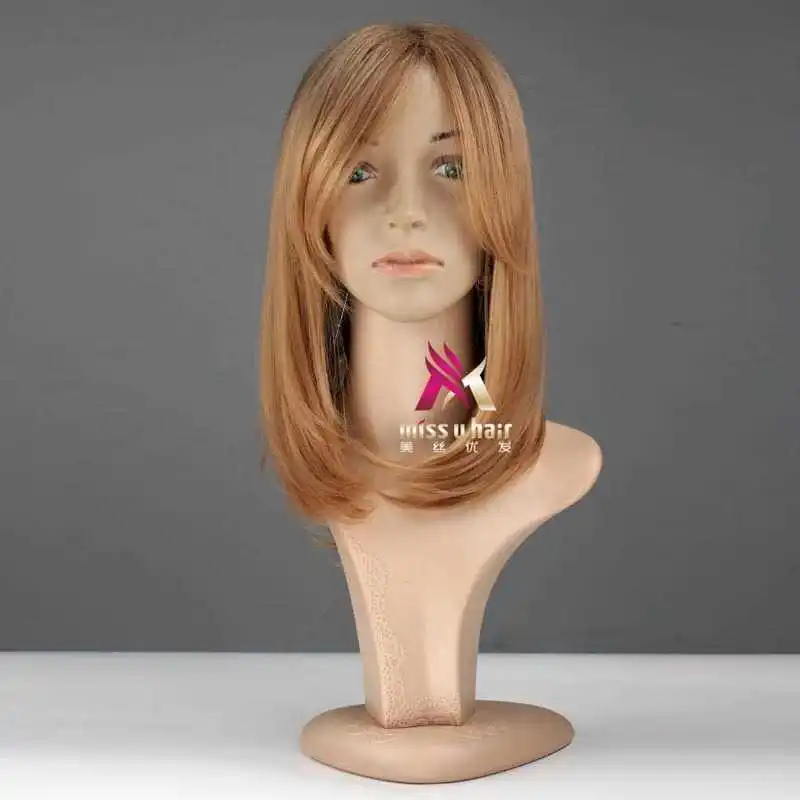 

Halloween wigs supplies cool hand weaving high temperature wire headwear creative wild cosplay brown hair+wig cap