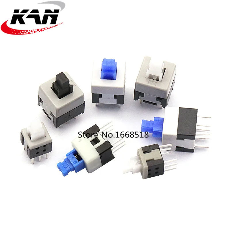 10 шт. 12 В 24 SPST переключатель Тактильный кнопочный ВКЛ./ВЫКЛ. 6 детской со