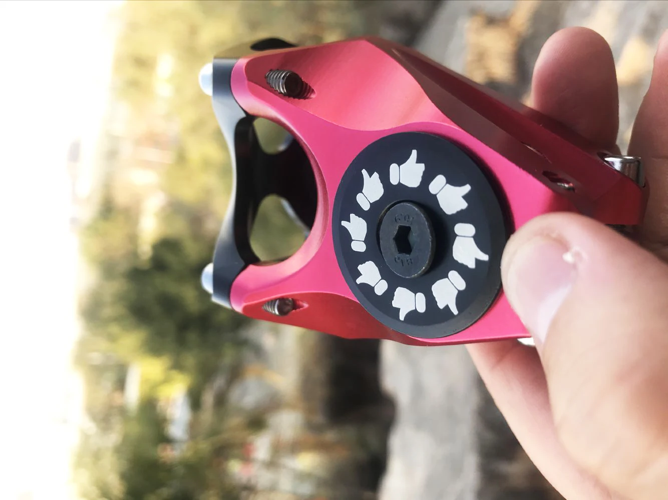 

Bicycle Headset top Cap Bike Stem 28.6mm 1 1/8" OD2 Steerer Fork Tube Headset Cap Cover