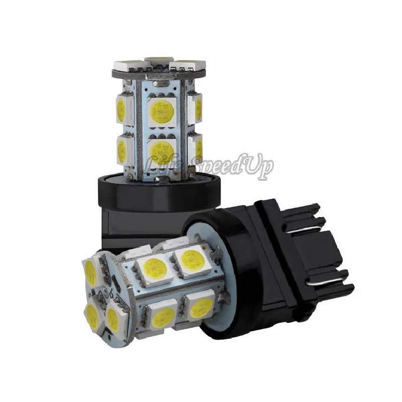 10 штук универсальные Клещи для 3157 5050 13SMD супер яркий светодиодный поворота Стоп