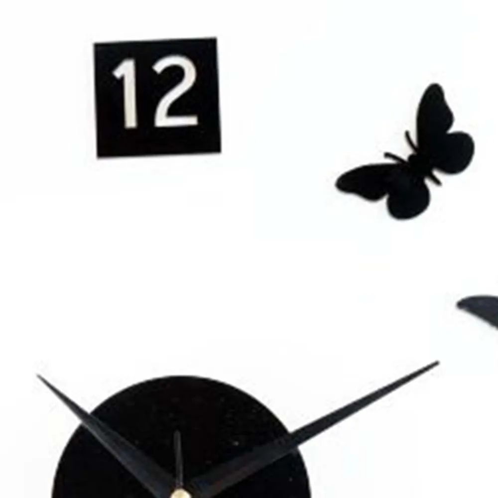 Garden Bird Butterfly DIY Clock Fashion Creative Wall Home Decoration | Дом и сад