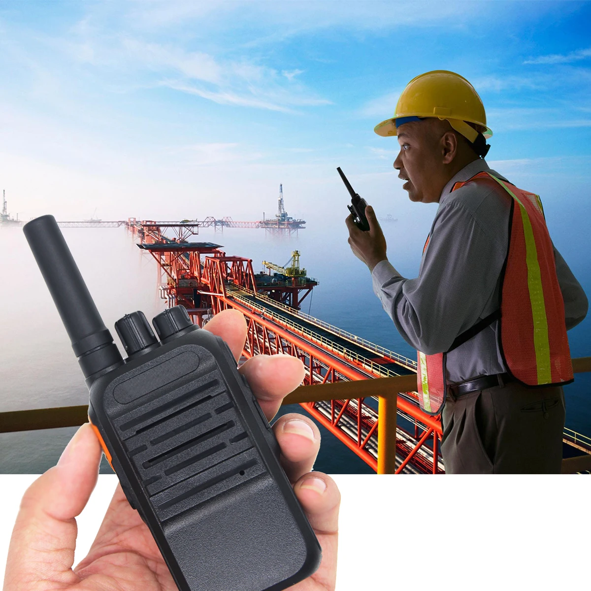 

Портативная мини-рация SOONHUA 400-480 МГц