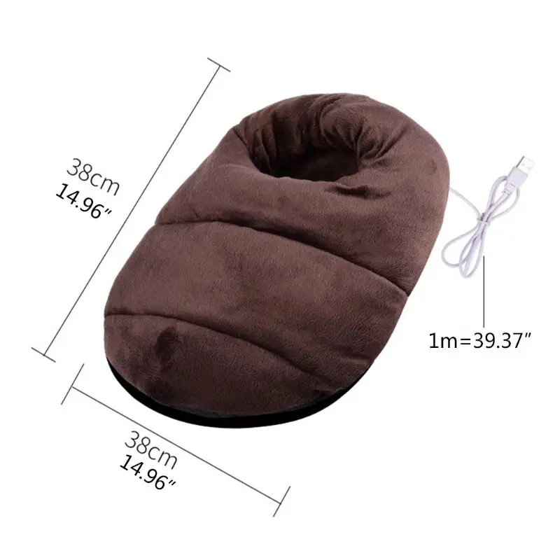 

38x30cm Electric Heated Foot Warmers Unisex Home Soft for Winter Window Air