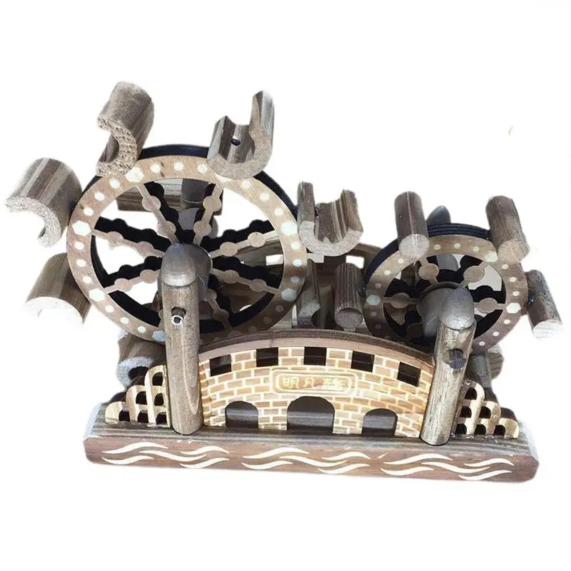 Деревянная модель игрушки деревянная микроландшафта имитация рукоделия для