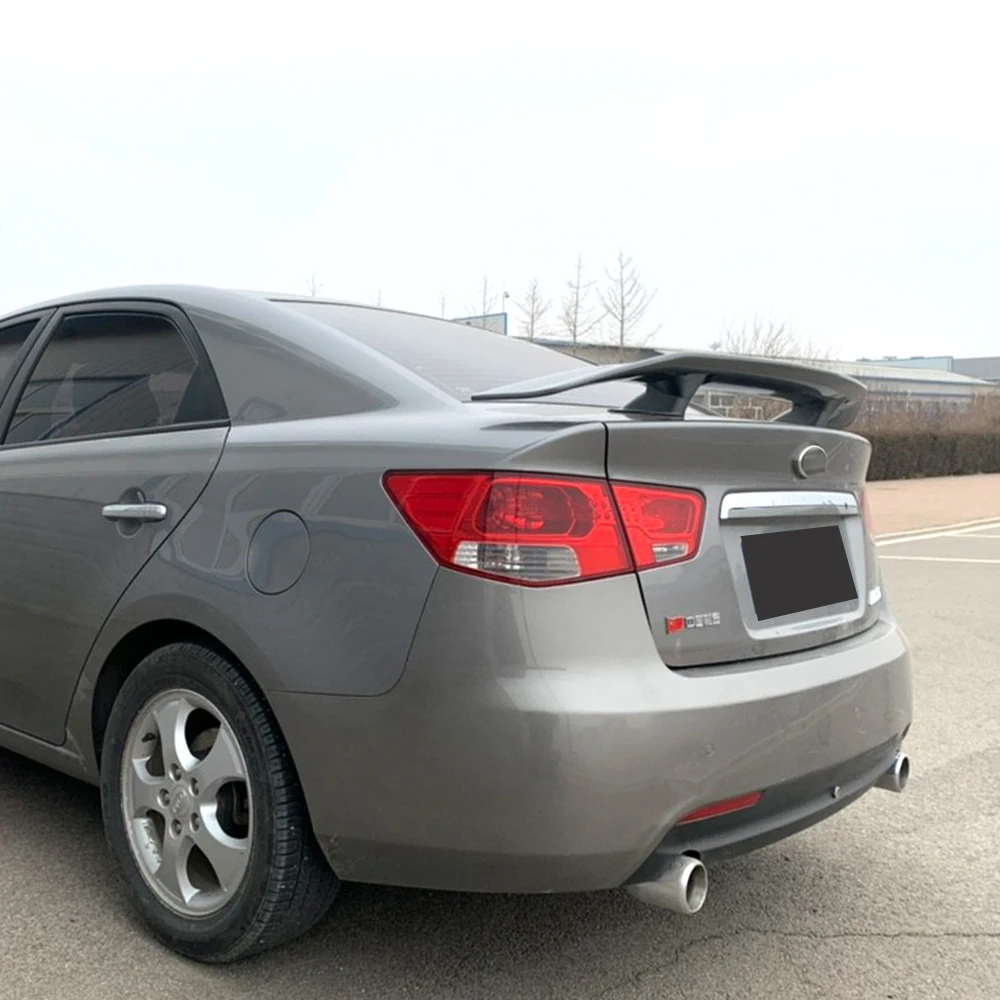 Оптом крышка багажника автомобильный спойлер Крылья для Kia Cerato Forte Rio 2011 седан