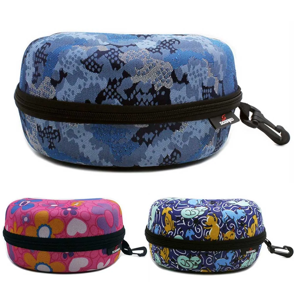 Для хранения на молнии защита для очков от царапин жесткая коробка переноски