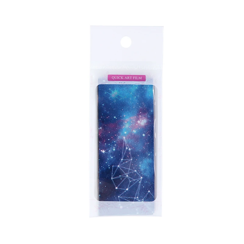 Звездное небо фон для ногтей Мрамор блестящие передачи украшения на расстоянии