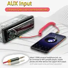 Автомобильный MP3-плеер, магнитола с Bluetooth, Aux-in, FM-радио, приемник аудио, 1 Din