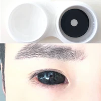  1pieces lenses  Cosplay 22mm Black Sclera Contact Lenses Halloween Eyewear Glasses                                           CL2202