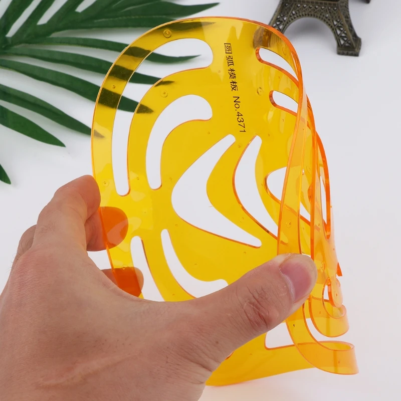 К смолы нерегулярные Arc шаблон рисования линейка инженер Канцтовары