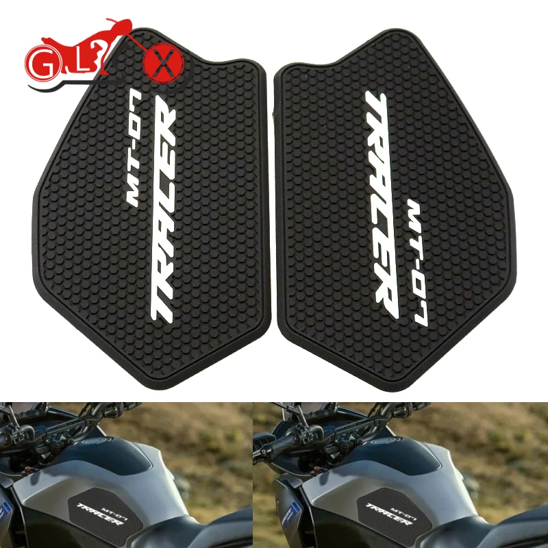 

Motorcycle Accessories For YAMAHA Tracer700 MT07Tracer MT 07 Tracer 700 700GT 2020 2021 Protector Sticker Tank Traction Pad Side