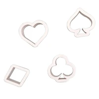 4pcs poker cute fondant cake pastry art embossing biscuit mould biscuits decorating supplies cookie cutters kitchen baking tools