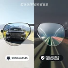 Солнцезащитные очки Мужские поляризационные, алюминиево-магниевые фотохромные очки HD для вождения, рыбалки