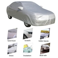 universal car covers sun dust uv protection outdoor auto full umbrella size smlxlxxl for sedan