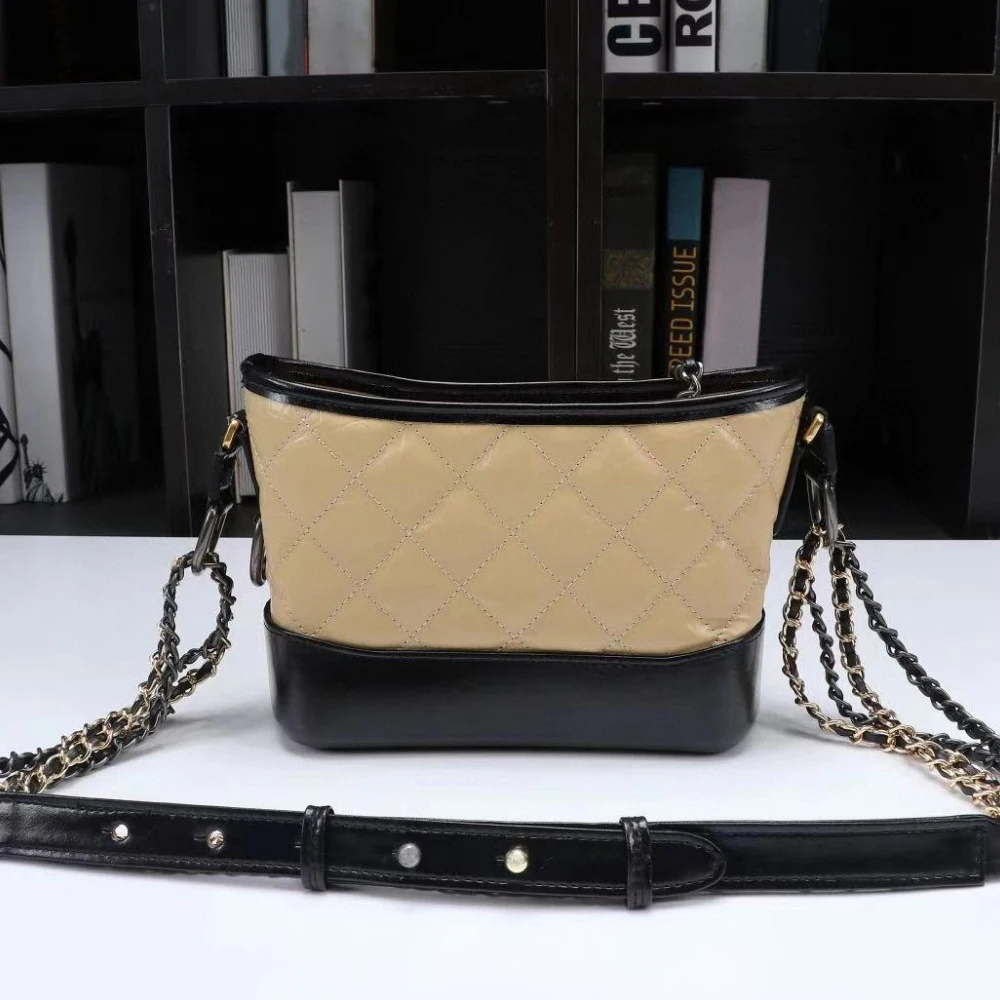 

Роскошная Высококачественная сумка через плечо из натуральной кожи с цепочкой для женщин, женская сумка через плечо, женские сумки