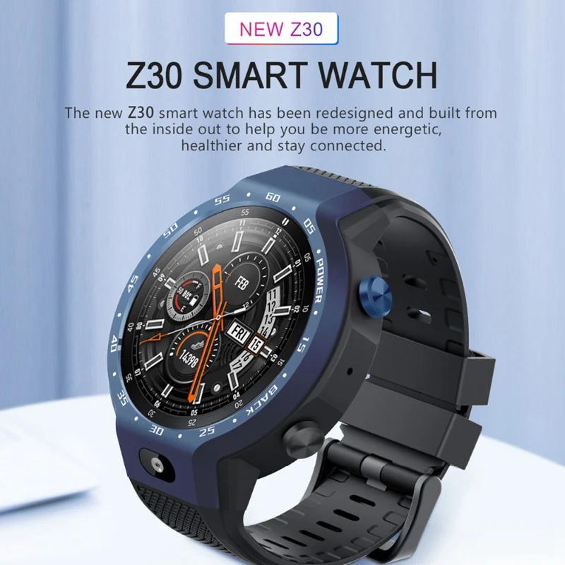 4G Smartwatch телефон Android 7.1.1 1 Гб+ 16 Гб Шагомер фитнес трекер Поддержка gps Wi-Fi сердечного ритма Bluetooth Smartwatch
