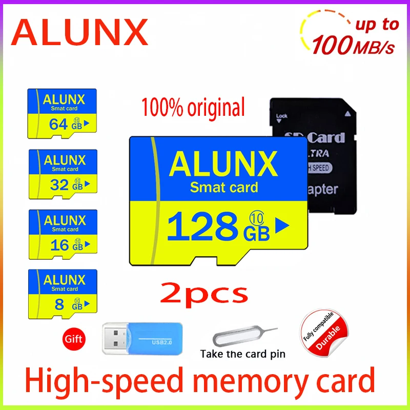 Карта памяти 128 ГБ флэш карта 64 Гб 256 для видеонаблюдения камеры дрона телефона MP