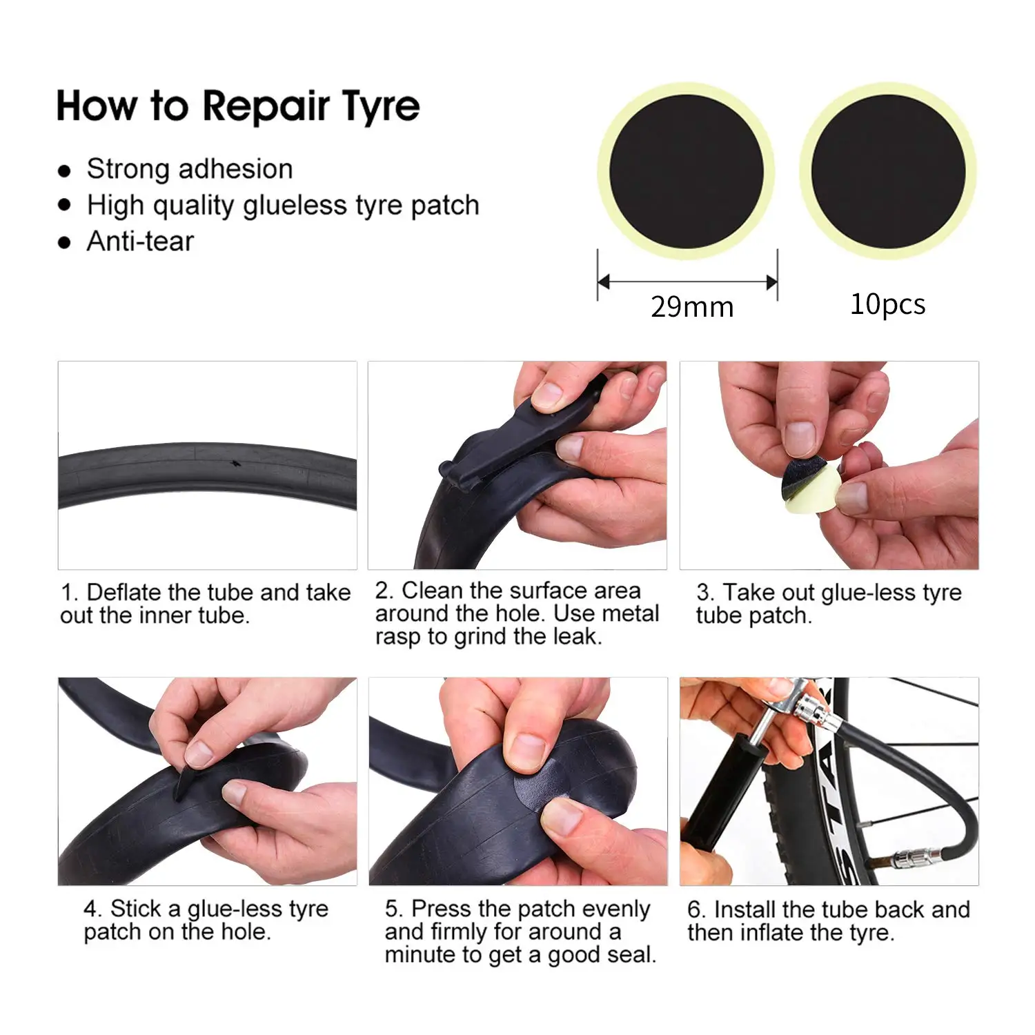 

Mountain Bike Bicycle Repair Kit Tool Bag Bicycle Saddle Bag Multi-function Package Mountain Bike Tool Repair Tool
