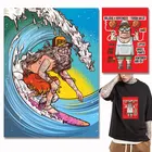 Модные трендовые виниловые термонаклейки с рисунком для серфинга, игры в баскетбол, наклейки для глажки, декоративные нашивки с персонажами для одежды