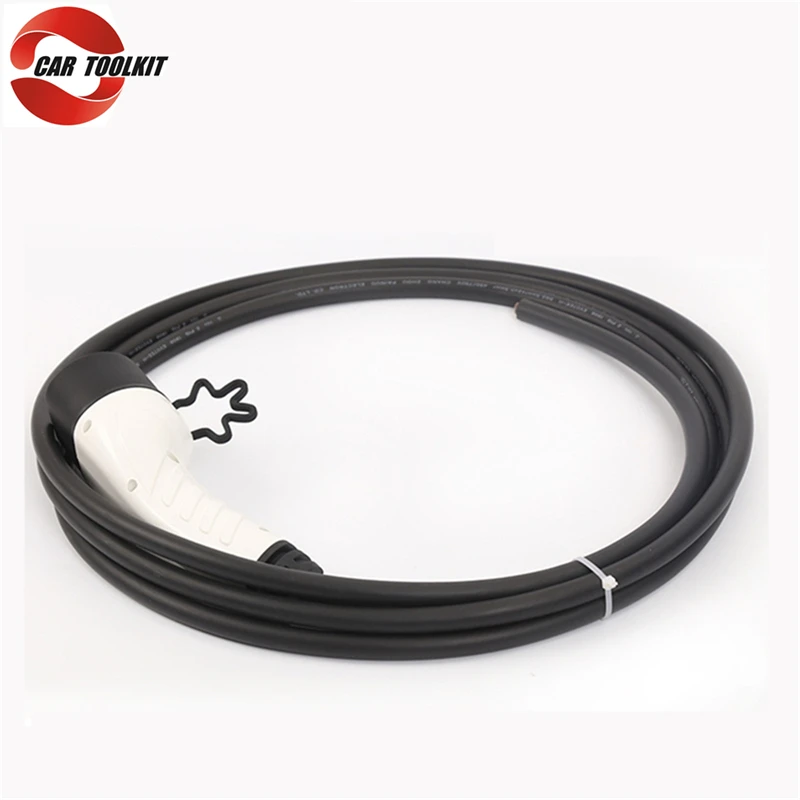 Однофазный трехфазный адаптер для зарядки электромобилей с разъемом типа 2 16 А