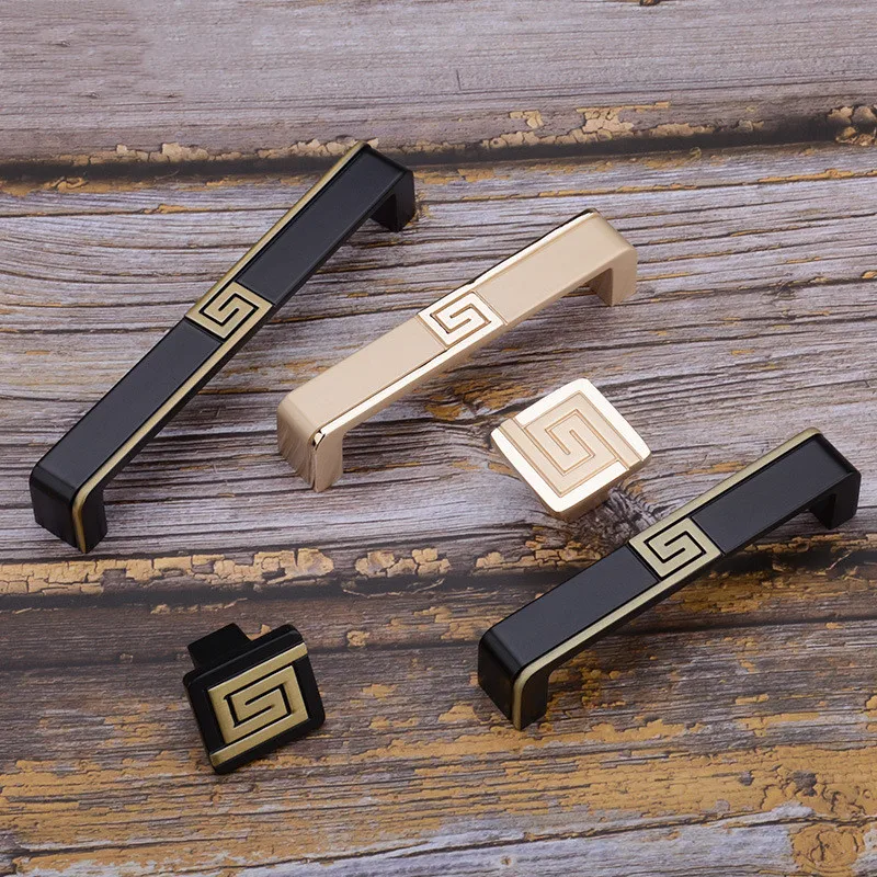 KK &amp FING антикварные золотые ручки для шкафов и ящиков из цинкового сплава