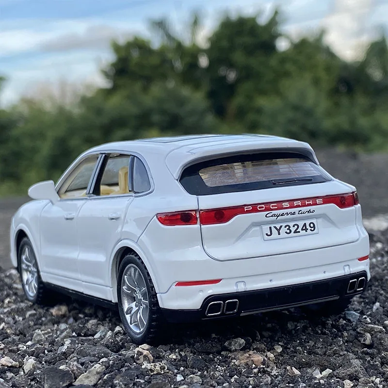 Новинка 1/32 модель автомобиля Porsche Cayenne Turbo литой игрушечный автомобиль из сплава