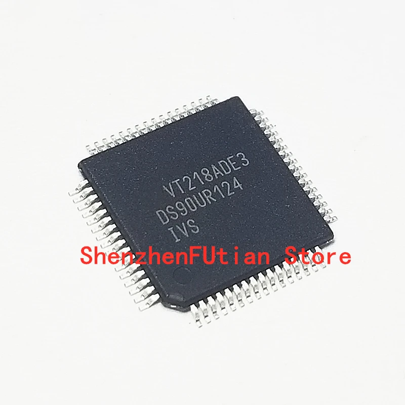 1 шт./лот DS90UR124QVS DS90UR124 DS90UR124IVS TQFP64 Новый и оригинальный