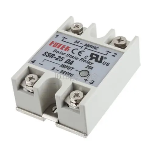 Халтрайтер-Полупроводниковый фетек SSR-25 DA -380 В ~/25A ~-твердотельное релейное