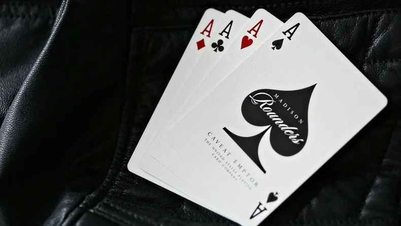 1 шт. Ellusionist Madison Rounders черная/белая колода высокое качество волшебные карты