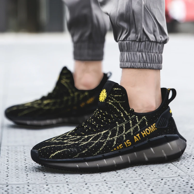 

Дышащие Беговые кроссовки из сетчатого материала для ходьбы, офисная обувь, мужские спортивные кроссовки, обувь для бега, Мужская Уличная о...