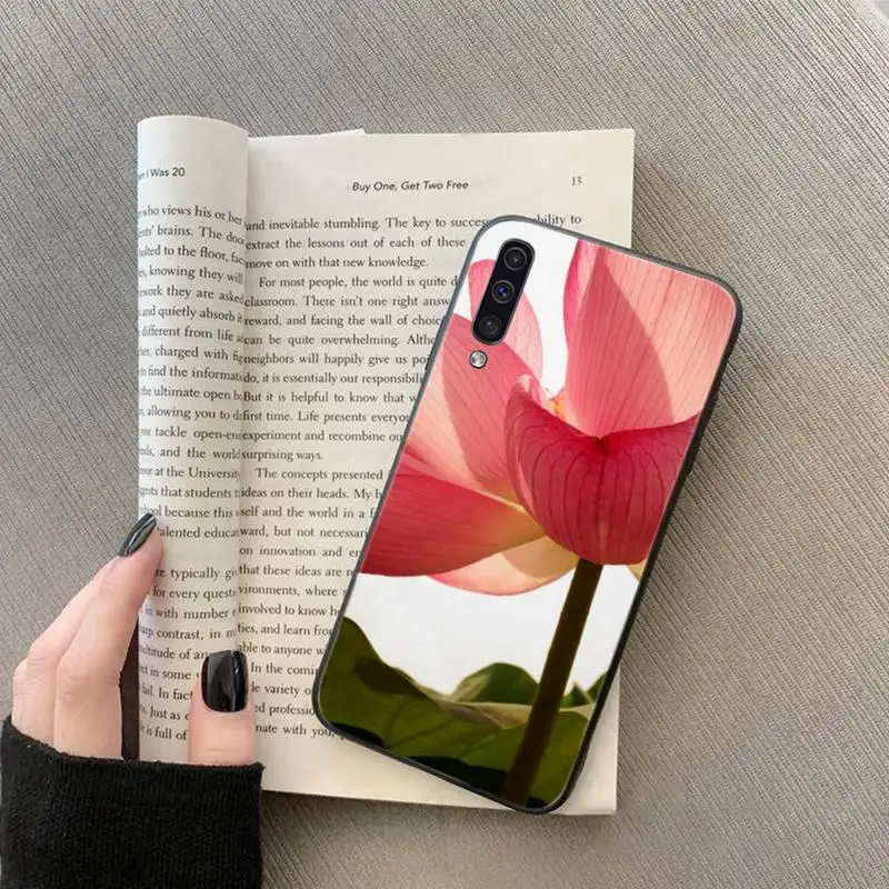 

Ricestate Lotus Flower Phone Case For Samsung galaxy A S note 10 7 8 9 20 30 31 40 50 51 70 71 21 s ultra plus