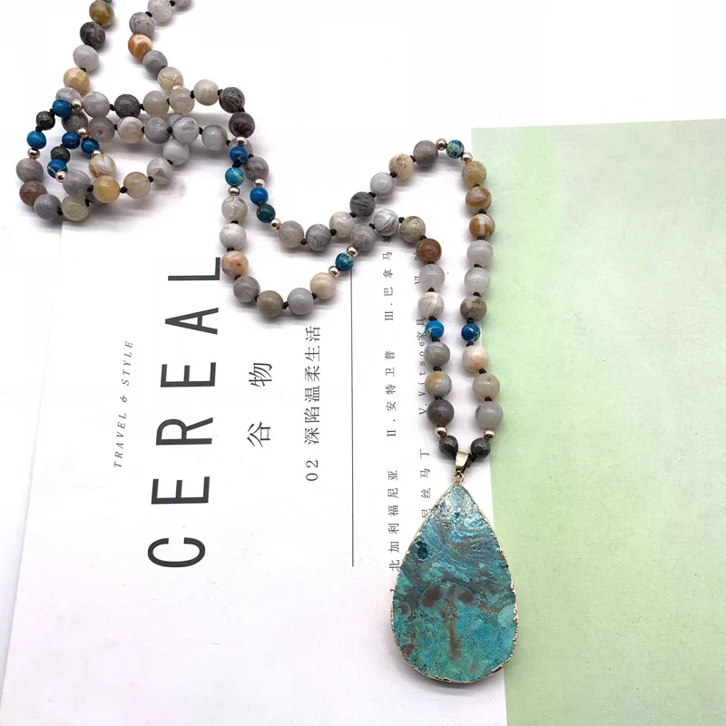 

Fashion Jewelry Design Necklace Ocean Stone Pendant Ocean Crystal Necklace Necklaces for Women Evil Eye Neck Butterfly Neck