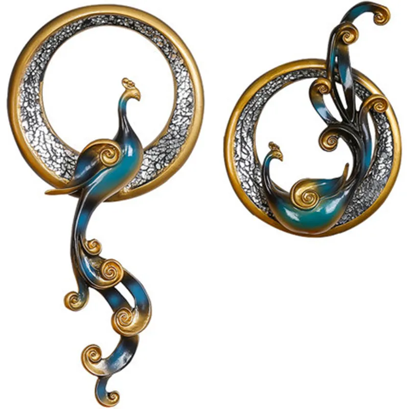 

AMERICAN PHOENIX WALL HANGING EUROPEAN STYLE LIVING ROOM WALL HANGING TV BACKGROUND WALL THREE-DIMENSIONAL HANGING M3120